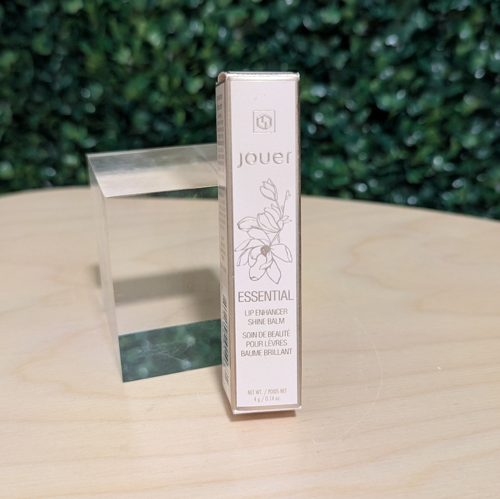 Jouer Essential Lip Enhancer Shine Balm, Naturel, NIB 4g